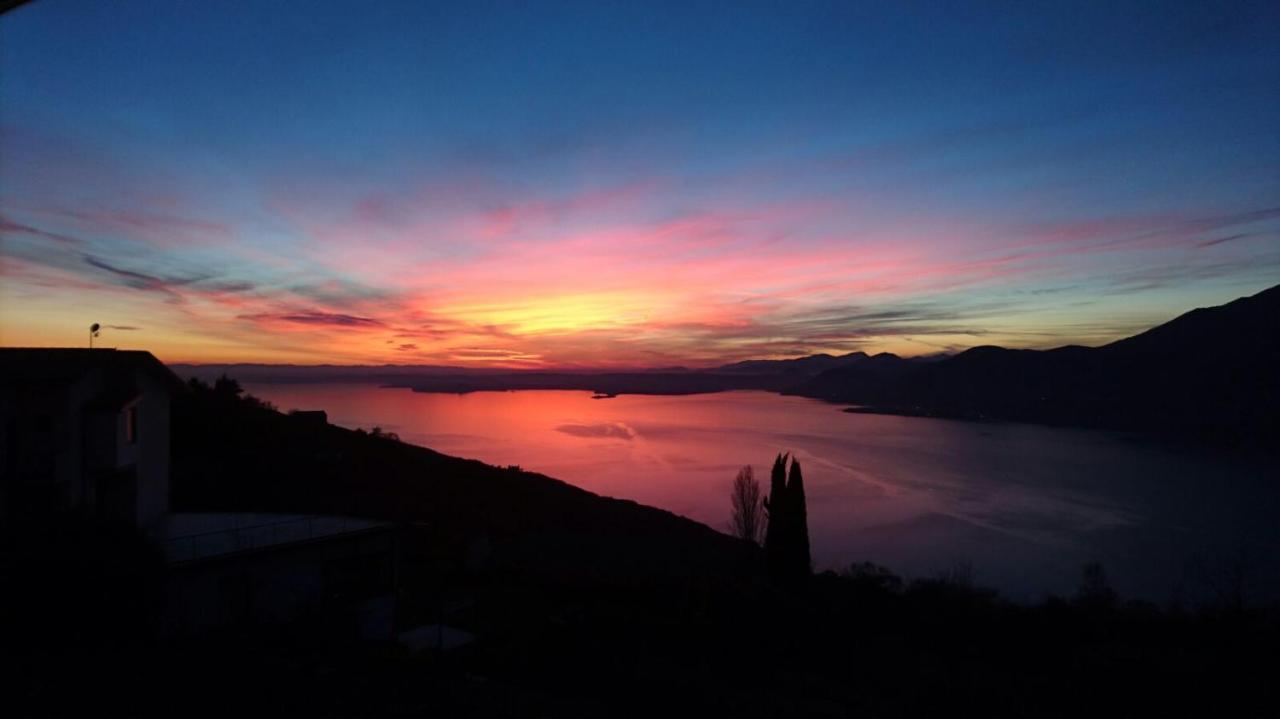Beb Da Paolo Con Vista Lago San Zeno di Montagna Extérieur photo