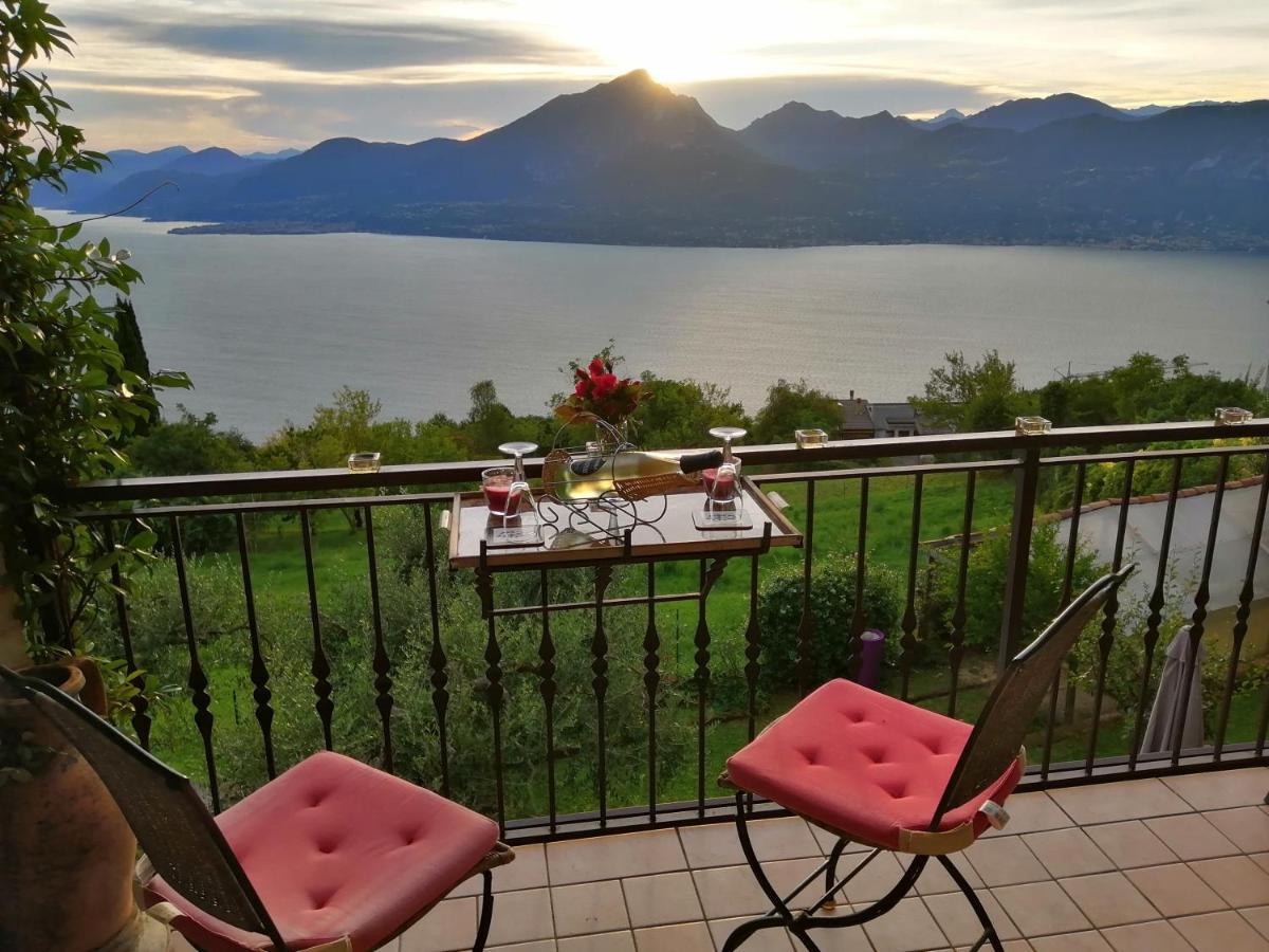 Beb Da Paolo Con Vista Lago San Zeno di Montagna Extérieur photo