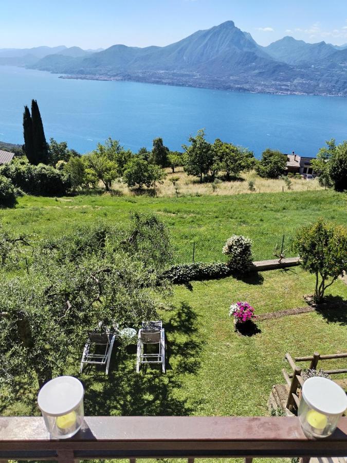 Beb Da Paolo Con Vista Lago San Zeno di Montagna Extérieur photo